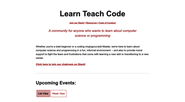 learnteachcode.org