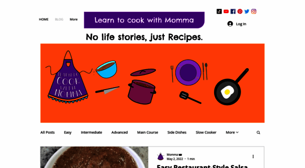 learntocookwithmomma.com