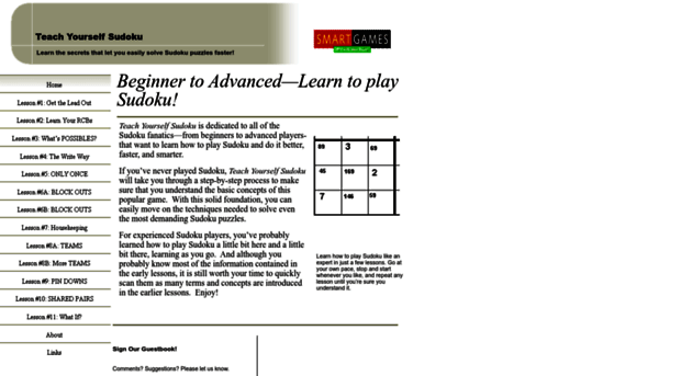 learntoplaysudoku.com