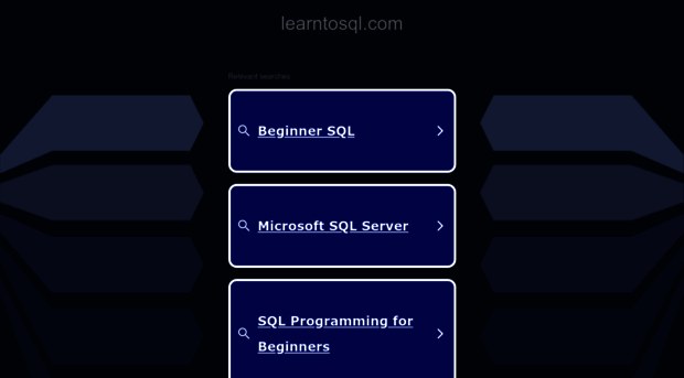 learntosql.com