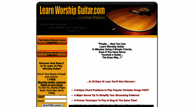 learnworshipguitar.com