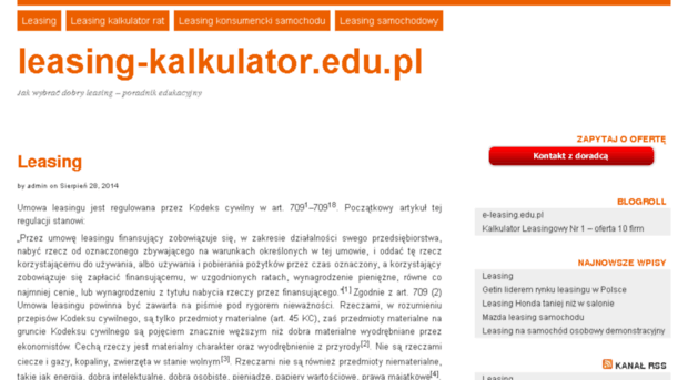 leasing-kalkulator.edu.pl