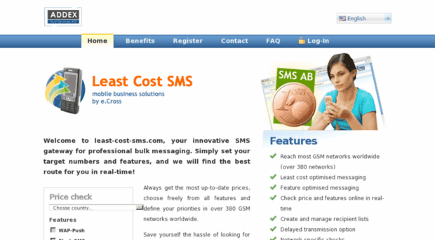least-cost-sms.com