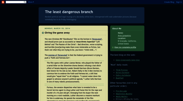 leastdangerousbranch.blogspot.com