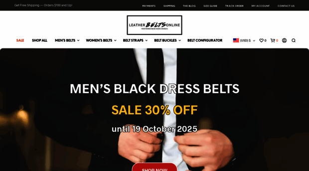 leatherbeltsonline.com