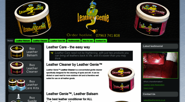 leathergenie.co.uk