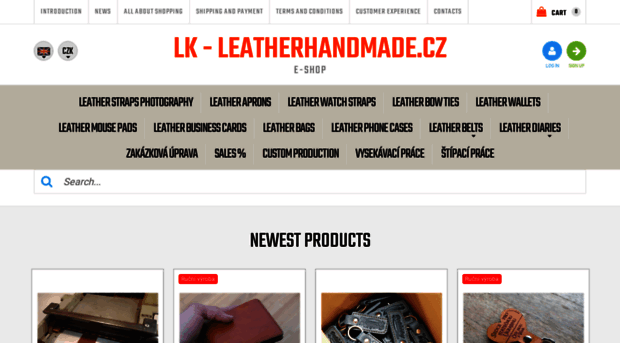 leatherhandmade.cz