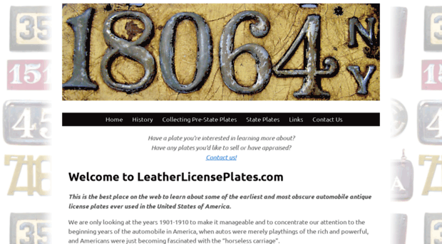 leatherlicenseplates.com