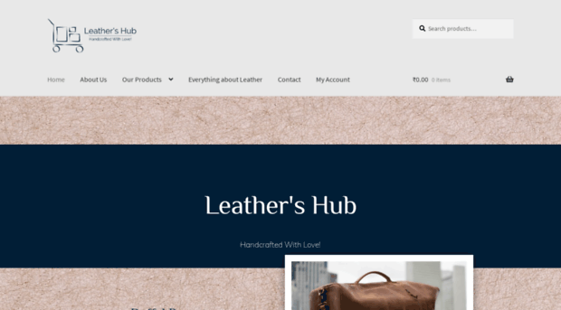 leathershubindia.com