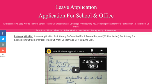 leaveapplications.com