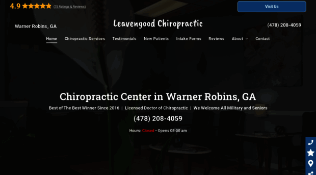 leavengoodchiropractic.com