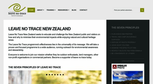 leavenotrace.org.nz