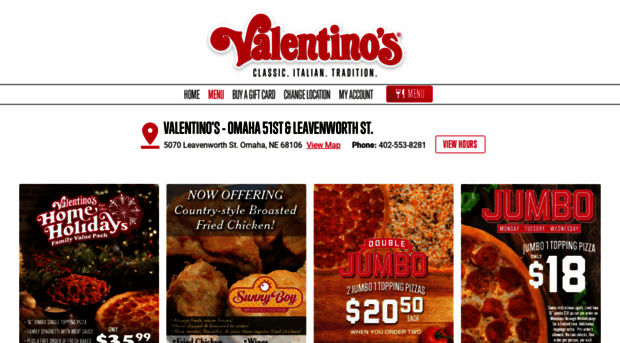 leavenworth.valentinos.com