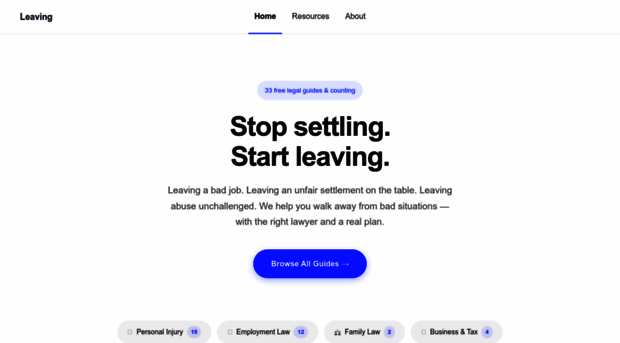 leaving.com