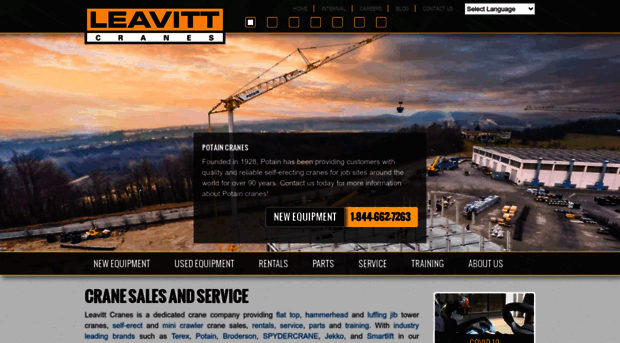 leavittcranes.com