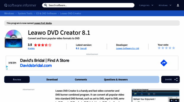 leawo-dvd-creator.software.informer.com