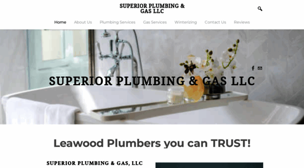 leawoodplumbingandgas.com