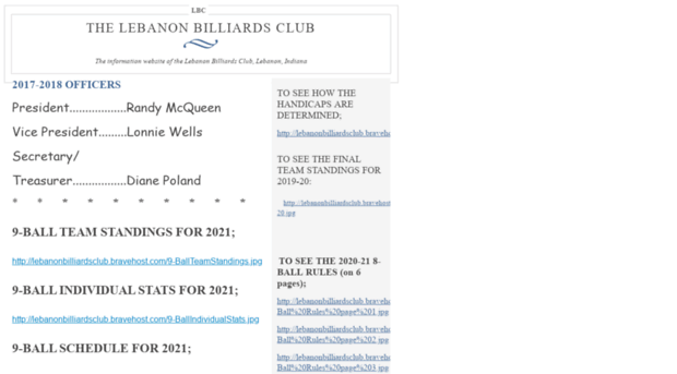 lebanonbilliardsclub.bravehost.com