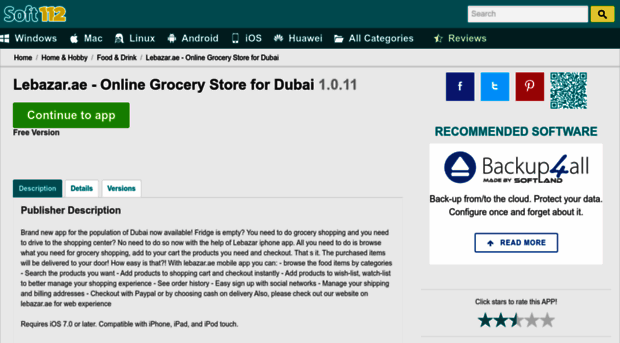 lebazar-ae-online-grocery-store-for-dubai-ios.soft112.com