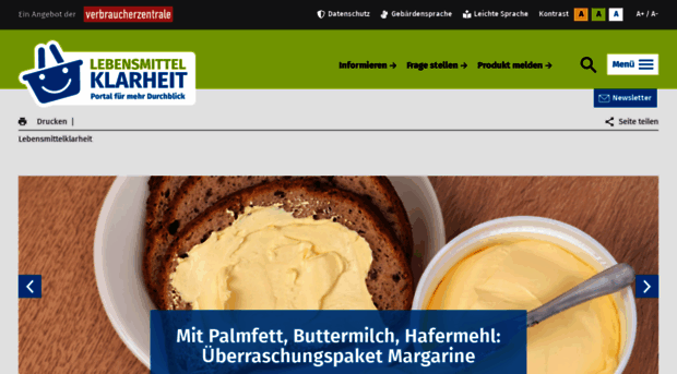 lebensmittelklarheit.de