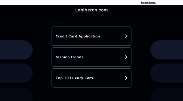 lebiberon.com