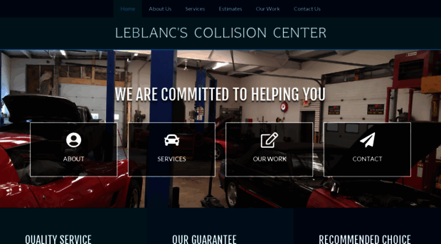 leblancsautobodyrepair.com