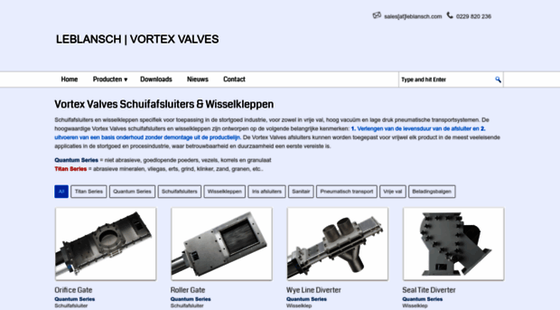 leblansch-vortexvalves.com