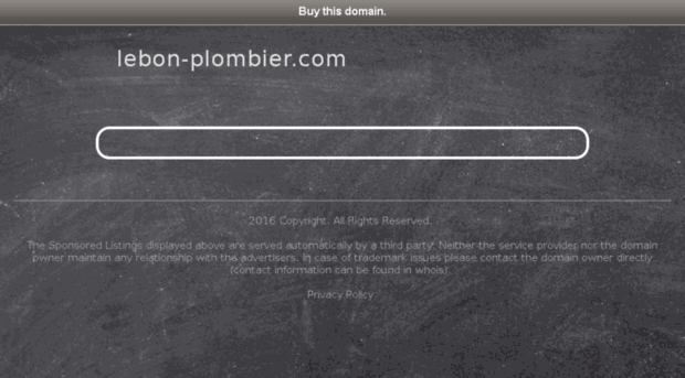 lebon-plombier.com