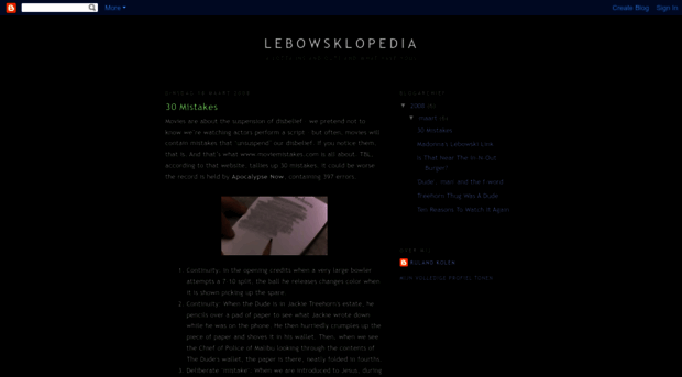 lebowsklopedia.blogspot.com