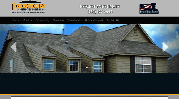 lebronroofing.com