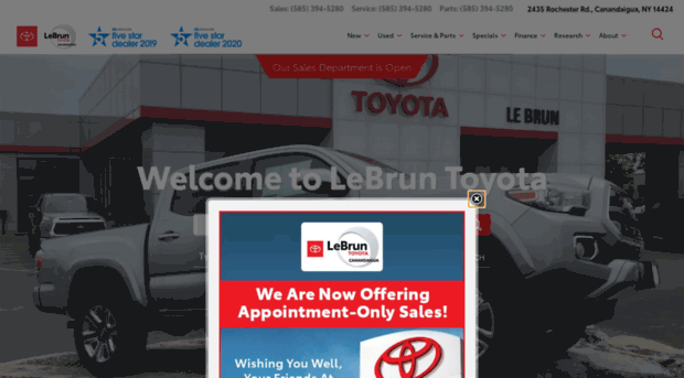 lebruntoyota.com