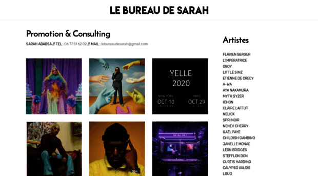 lebureaudesarah.com