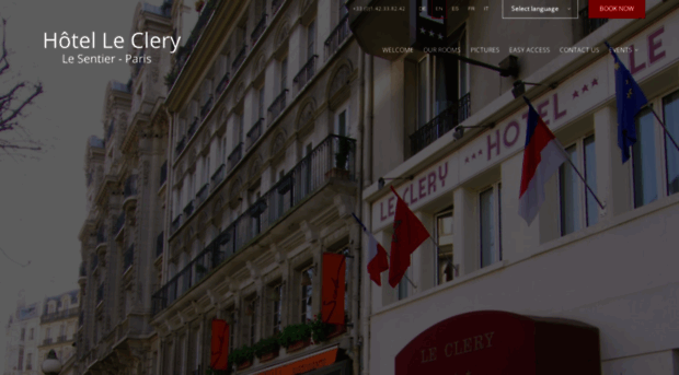 leclery-hotel-paris.com