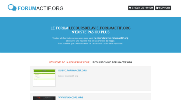 lecoursdelavie.forumactif.org