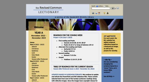 lectionary.library.vanderbilt.edu