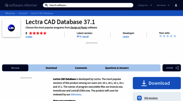 lectra-cad-database.software.informer.com