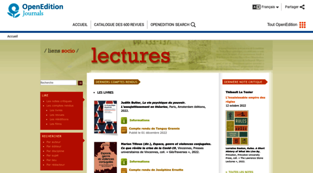 lectures.revues.org