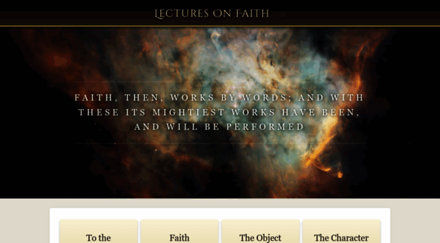 lecturesonfaith.com