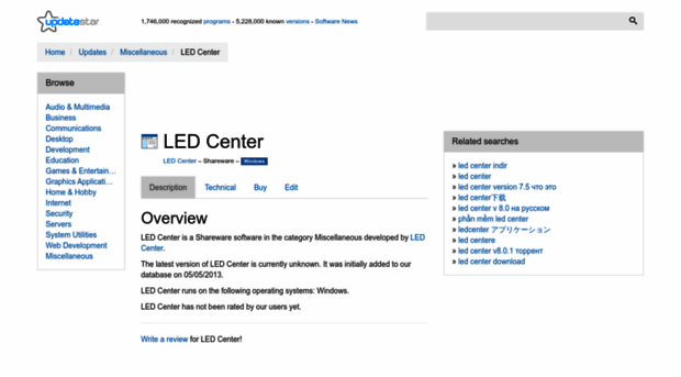 led-center.updatestar.com