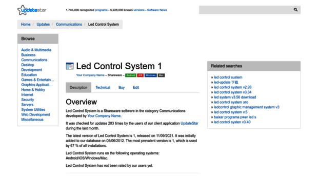 led-control-system.updatestar.com