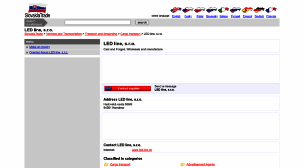 led-line.slovakiatrade.co.uk