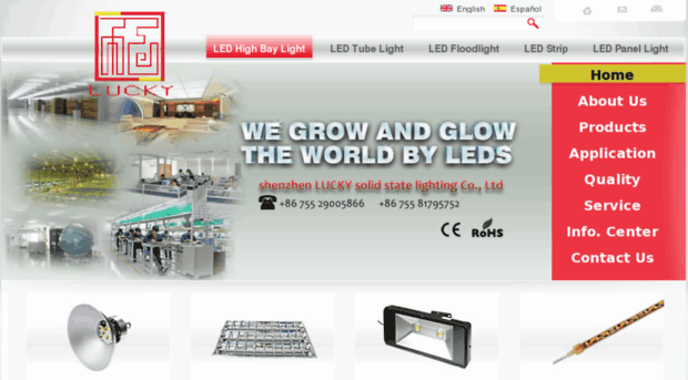 led-showerlight.com