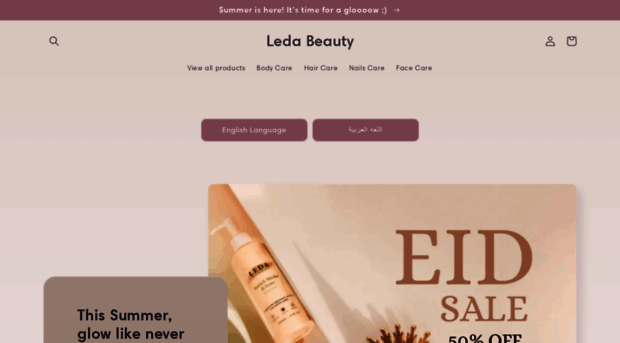 ledabeauty.com