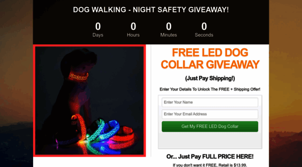 leddogcollargiveaway.ecomsuitex.com