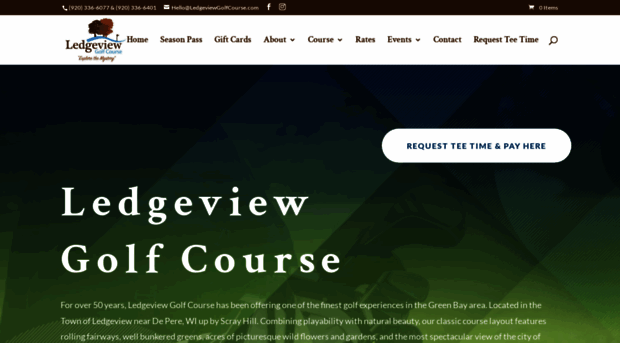 ledgeviewgolfcourse.com