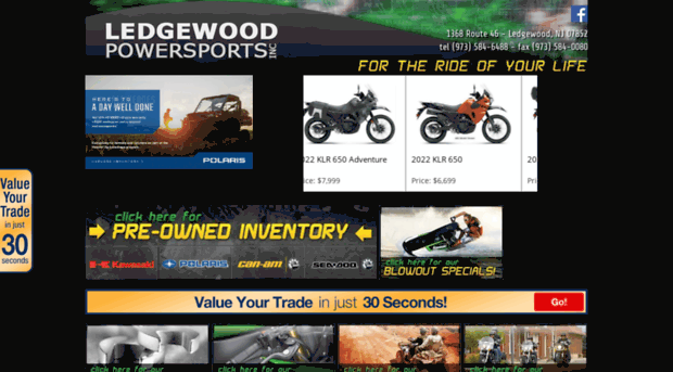 ledgewoodpowersports.com