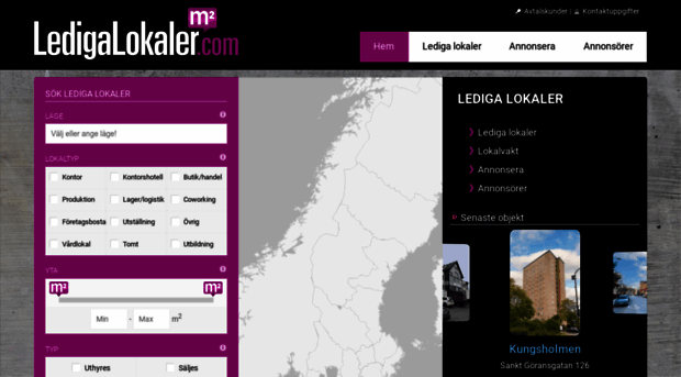 ledigalokaler.com