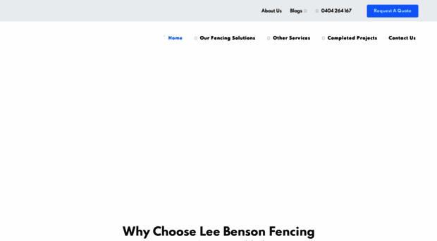 leebensonfencing.com