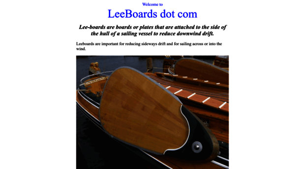 leeboards.com