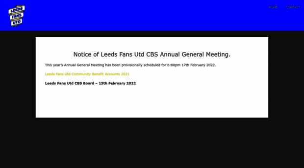 leedsfanscbs.co.uk